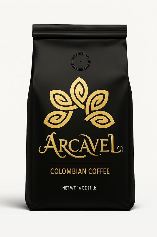 Whole Bean Coffee – Colombian Single‑Origin ARCAVEL, 16 oz(454 g)